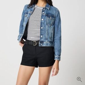 J Crew Classic Black Women's 3.5" Shorts Sz 8